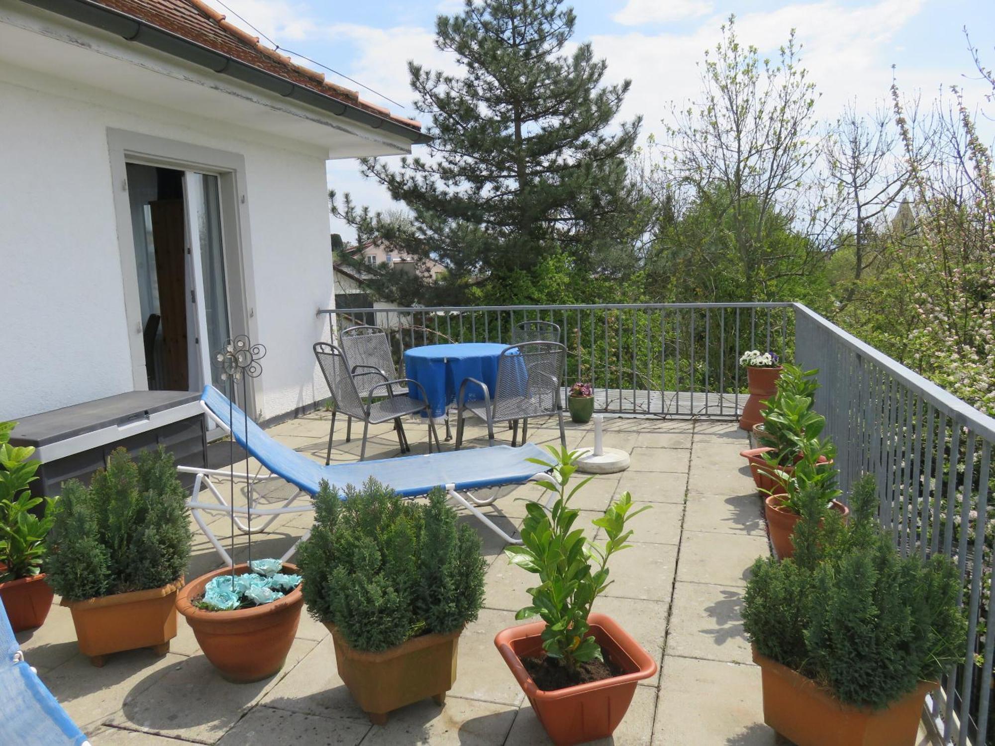 Pension Saentisblick Meersburg Buitenkant foto